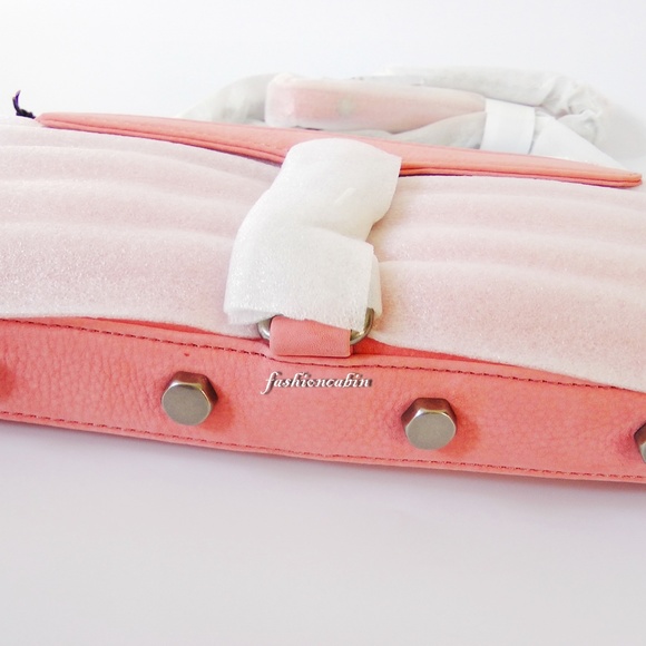 NWT Rebecca Minkoff Suede Crossbody Bag | Chic & Versatile for Day or Night - Picture 8 of 10